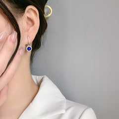 Long Crystal Earrings Zircon Long Crystal Earrings