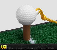 Golf Swing Trainer Multi-functional Indoor Swing Trainer Beginner Hitting Pad Trainer
