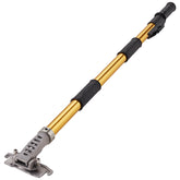 VEVOR Drywall Flat Box Handle, , Anodized Aluminum Flat Finishing Extension Handle, 5-Section Length Adjustable, Non-slip Grip And Painting For Plasterboard, Wallboard, Sheetrock