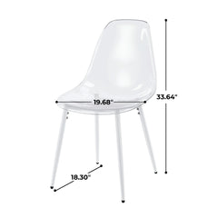 PET CHAIR 4PCS WHITE