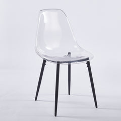 PET CHAIR 4PCS BLACK