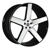 Perfetto Gloss Black Machined