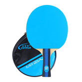 Colorful Pure Wood Single Racket Cover Professional High Elastic Long Handle Horizontal