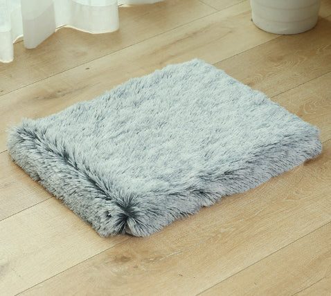 Pet winter plush square deep sleeping nest