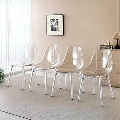 PET CHAIR 4PCS WHITE