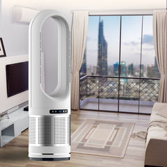Cooling And Heating Bladeless Fan Silent
