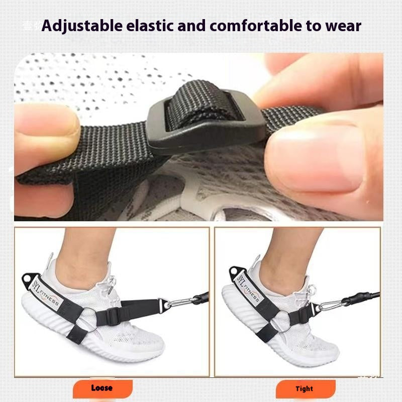 Gantry Frame Ankle Buckle Leg Stength Strap Tension Booties Rope Accessories