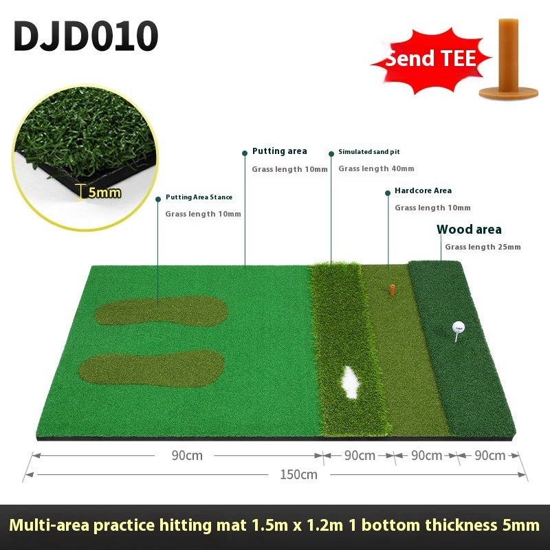 PGM Multifunctional Golf Pad Indoor Practice Ball Mat