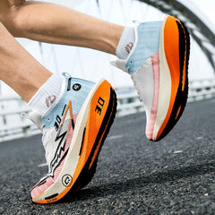 Carbon-Plate Popcorn Couples Sneakers Professional Marathon