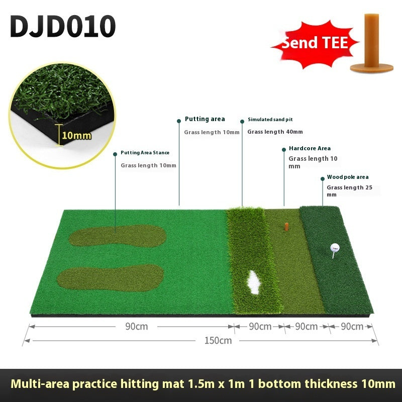 PGM Multifunctional Golf Pad Indoor Practice Ball Mat