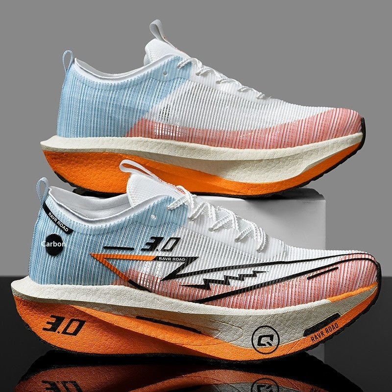 Carbon-Plate Popcorn Couples Sneakers Professional Marathon