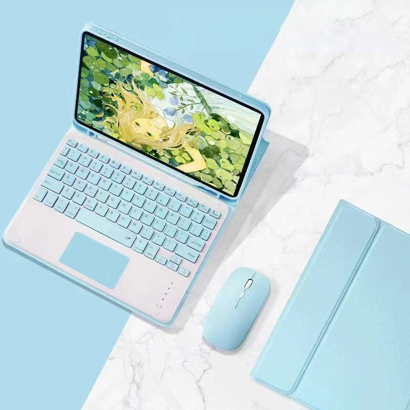 Free Mouse Touchpad Keyboard For iPad 11th Generation 11 Inch A16 2025 Magnetic Keyboard Cover For Apple iPad 11th Case 2025