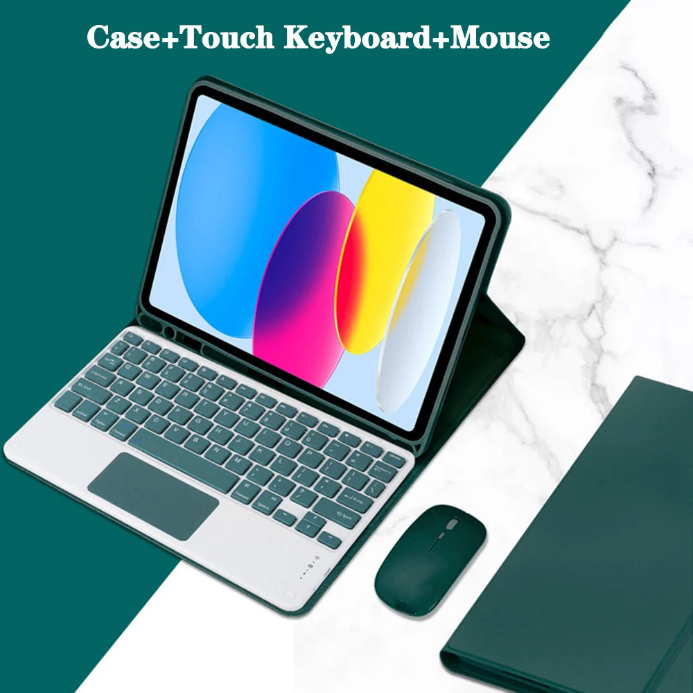 Keyboard Case for iPad 11th Gen (A16) 11 lnch 2025,Detachable Keyboard for iPad 10th Gen 10.9 lnch 2022 with Pencil Holder