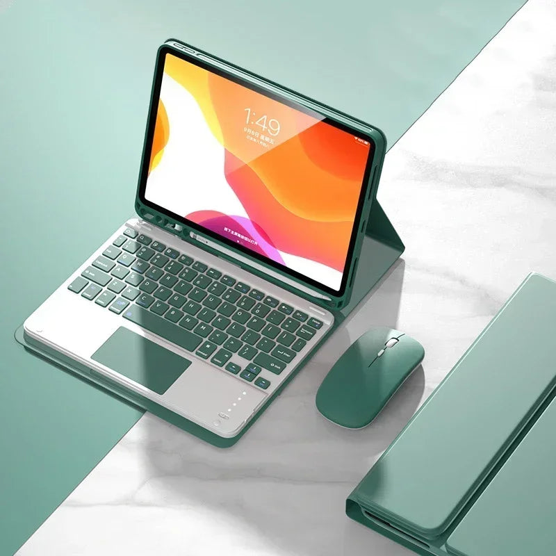 Free Mouse Touchpad Keyboard For iPad 11th Generation 11 Inch A16 2025 Magnetic Keyboard Cover For Apple iPad 11th Case 2025