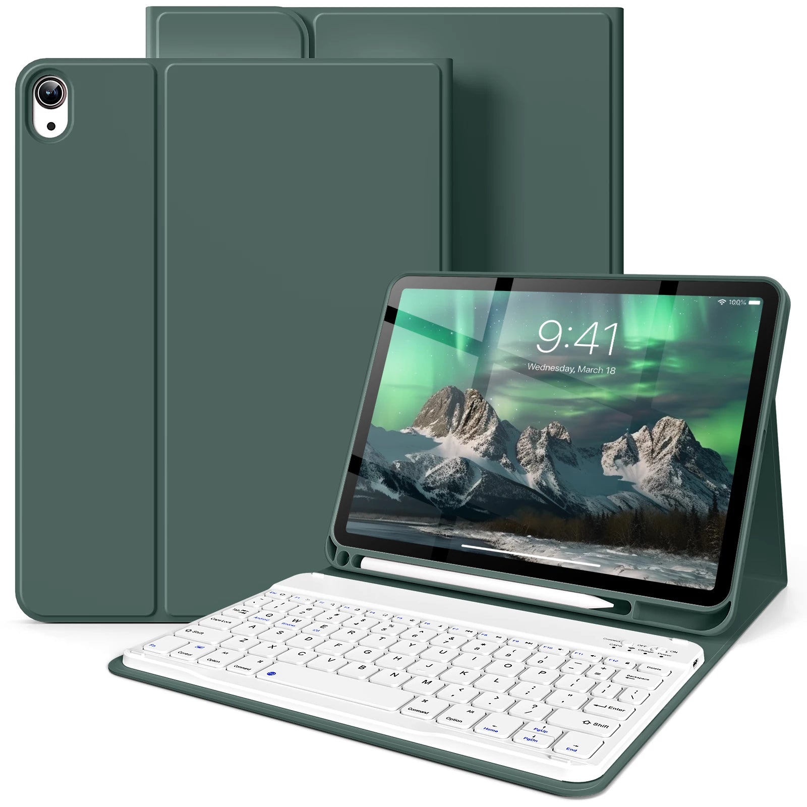 For iPad (A16) 11th Generation 2025 11 inch Keyboard Case,Cover for iPad 10th Gen 2022 10.9 inch Bluetooth Detachable Keyboard