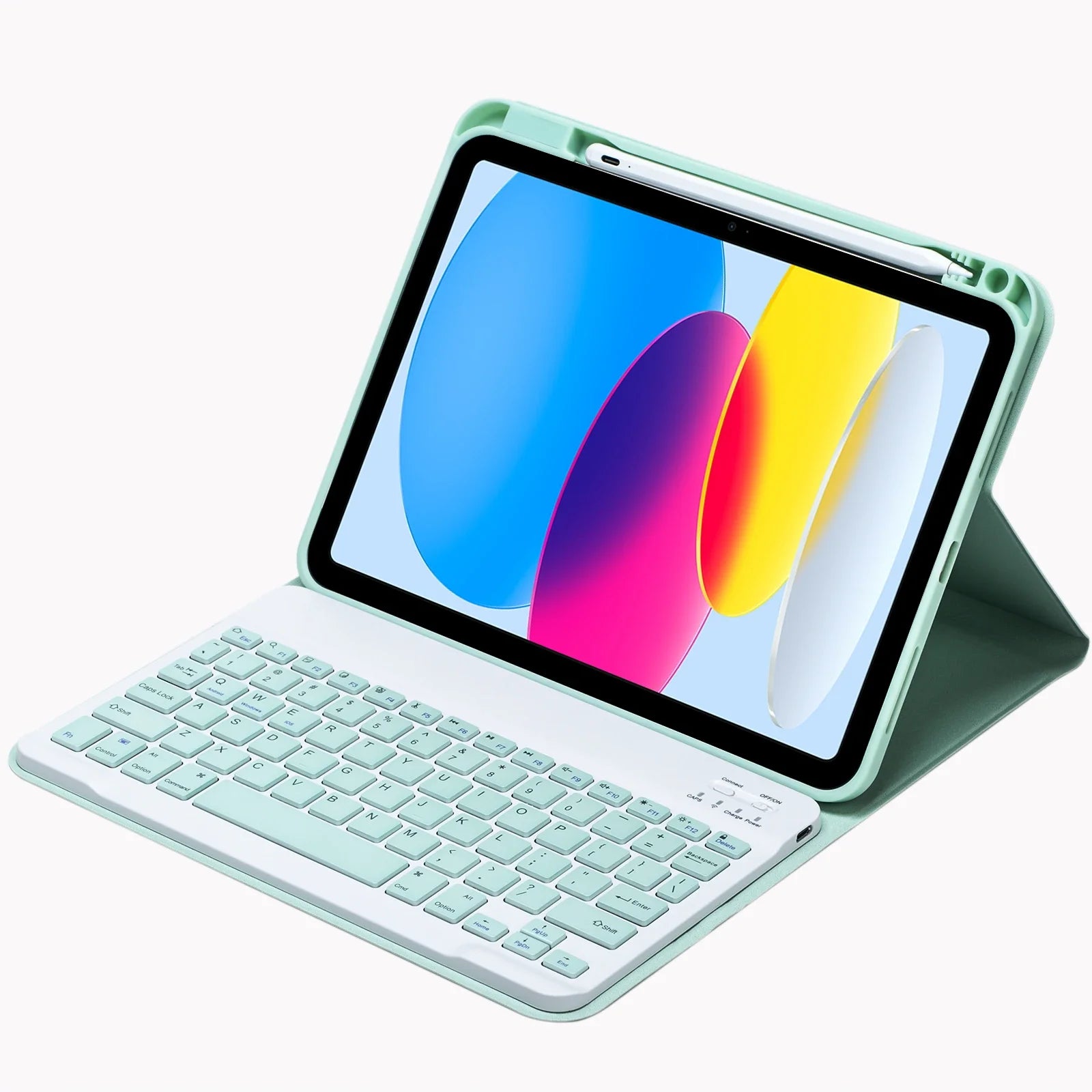 Keyboard Case for iPad 10.2 7 8 9th 10th Generation Funda Pro 11 Air 4 5 3 2 10.9 9.7 10.2 10.5 Russian Spanish Keyboard Covers