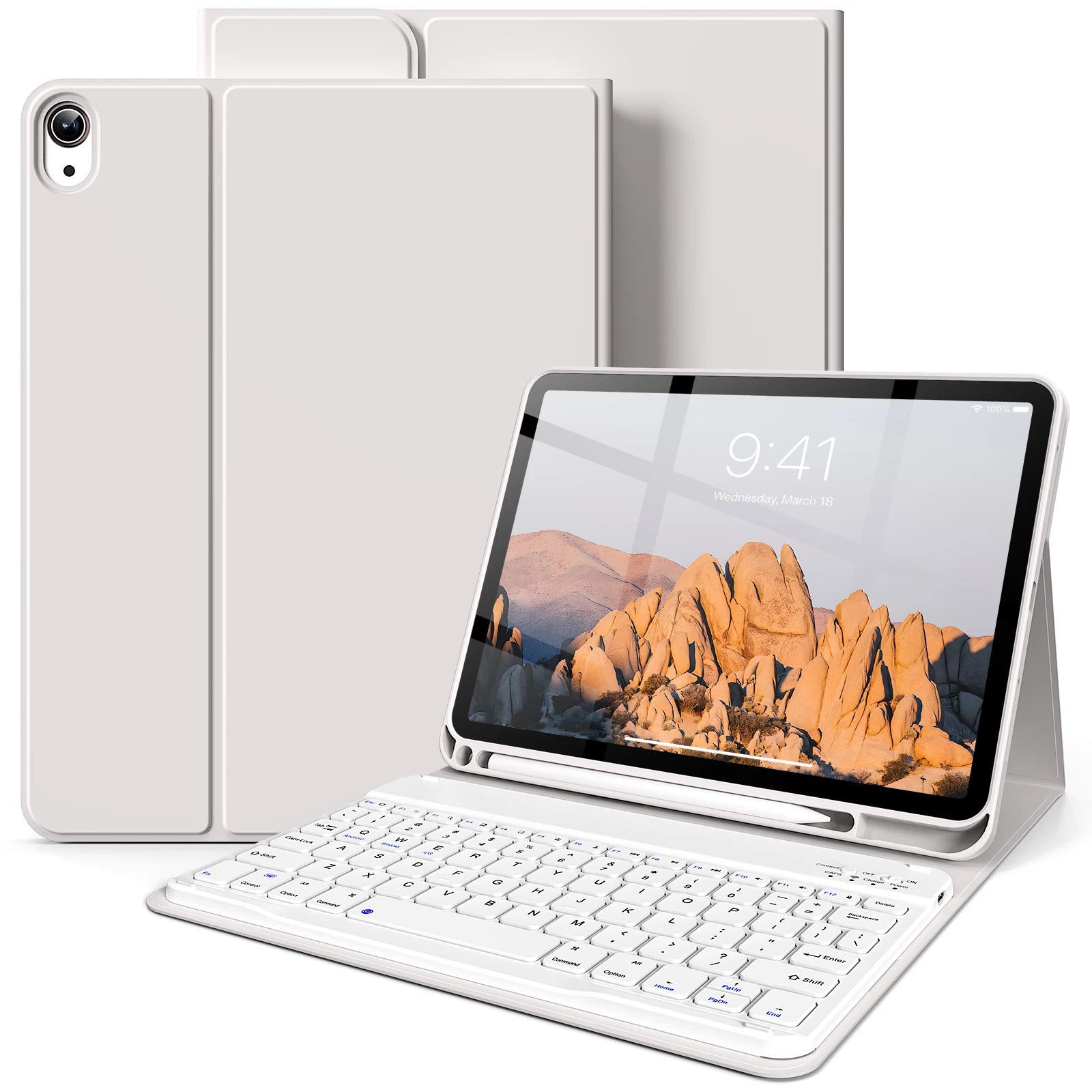 For iPad (A16) 11th Generation 2025 11 inch Keyboard Case,Cover for iPad 10th Gen 2022 10.9 inch Bluetooth Detachable Keyboard