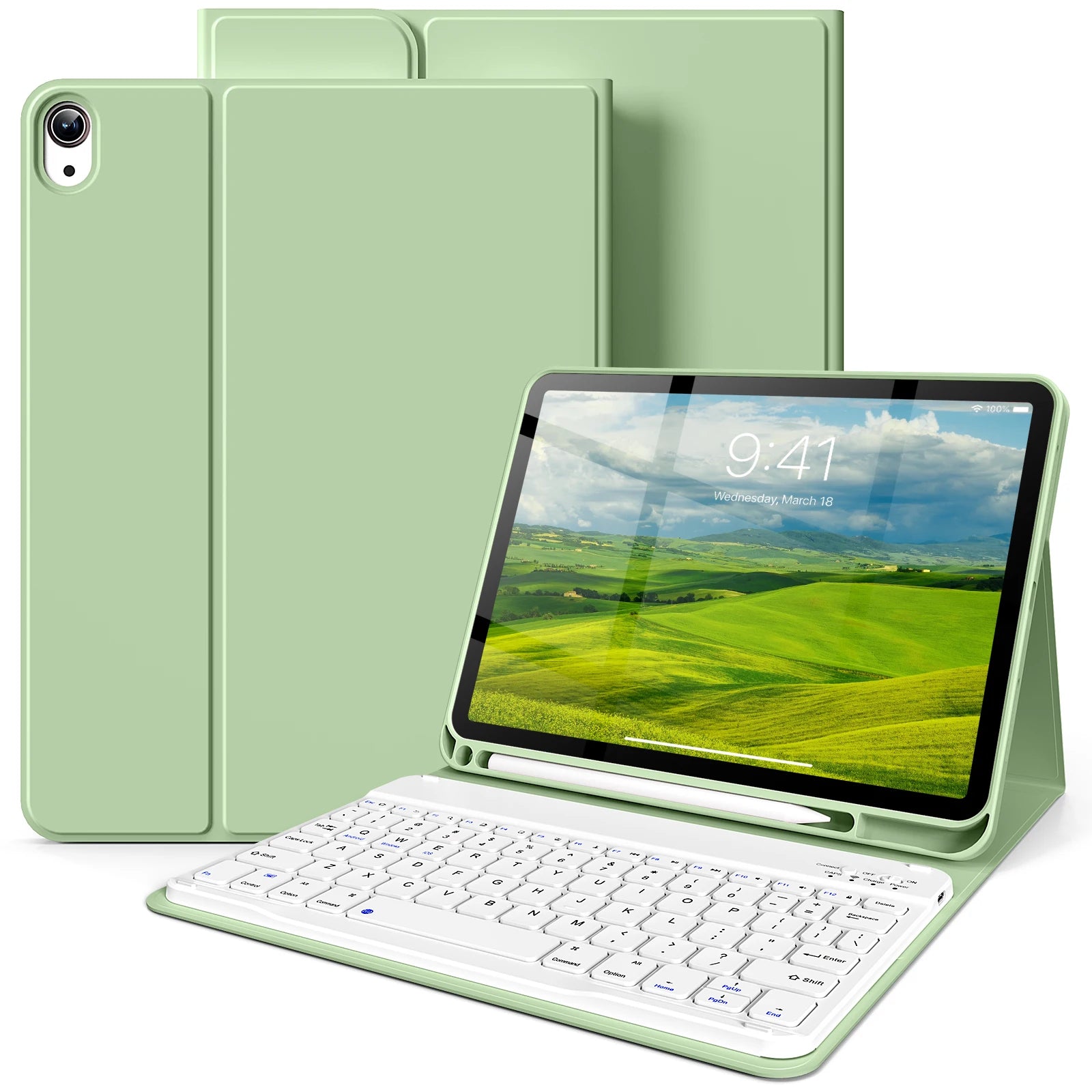 For iPad (A16) 11th Generation 2025 11 inch Keyboard Case,Cover for iPad 10th Gen 2022 10.9 inch Bluetooth Detachable Keyboard