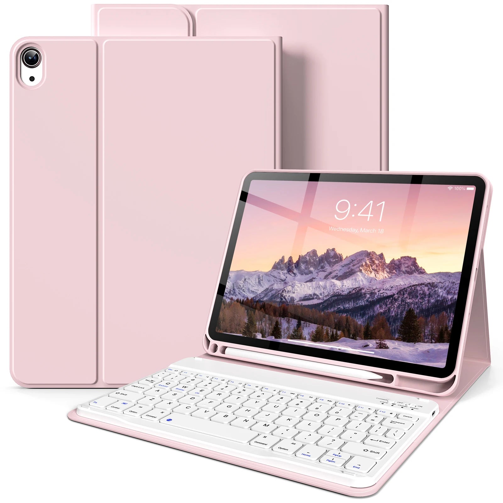 For iPad (A16) 11th Generation 2025 11 inch Keyboard Case,Cover for iPad 10th Gen 2022 10.9 inch Bluetooth Detachable Keyboard