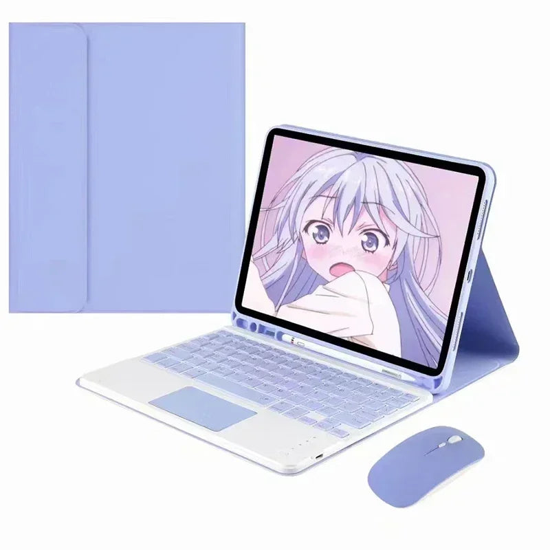 Free Mouse Touchpad Keyboard For iPad 11th Generation 11 Inch A16 2025 Magnetic Keyboard Cover For Apple iPad 11th Case 2025