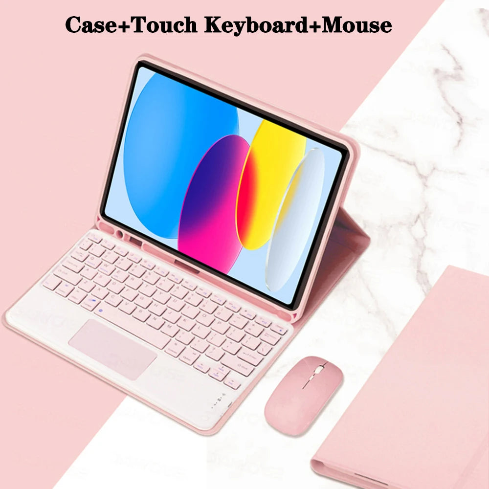 Keyboard Case for iPad 11th Gen (A16) 11 lnch 2025,Detachable Keyboard for iPad 10th Gen 10.9 lnch 2022 with Pencil Holder