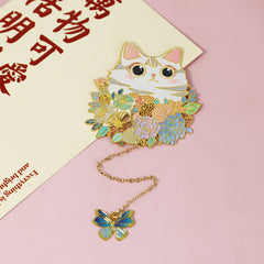 Cute Pet Metal Creative Bookmark