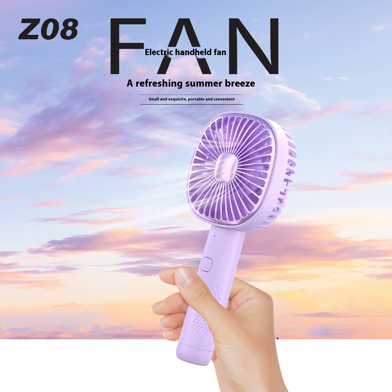 Rechargeable Desktop Mini Portable Electric Fan