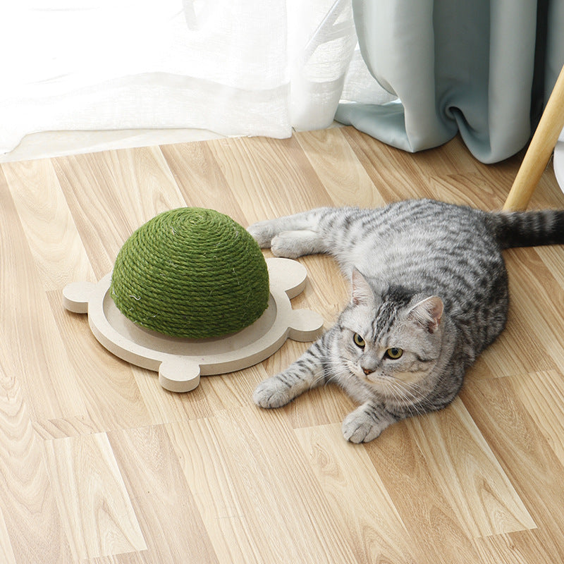 Pet Toy Turntable Turtle Cat Paw Ball