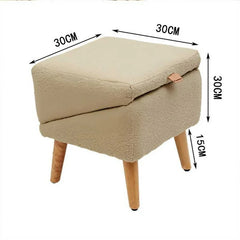 Simple Solid Color Pet Pedal Split Footstool