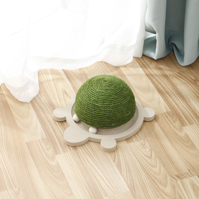 Pet Toy Turntable Turtle Cat Paw Ball