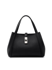 Chic Korean Leather Tote